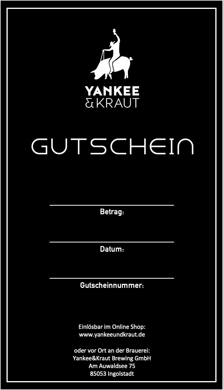 Yankee&Kraut - Gutschein